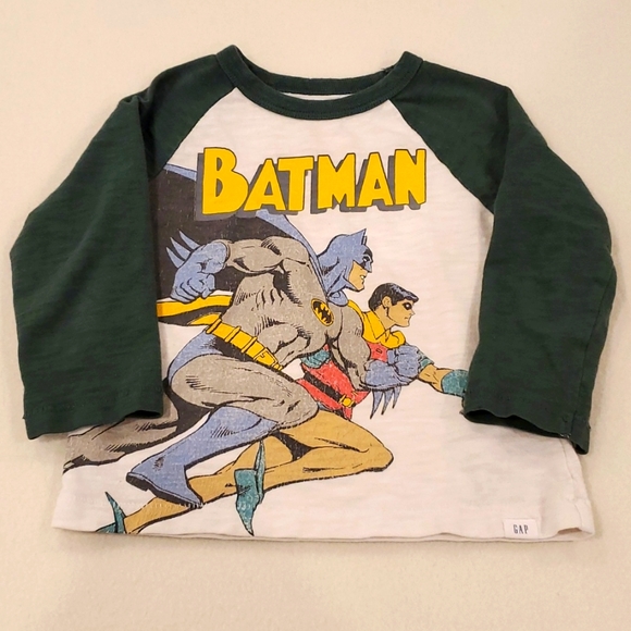 Gap Batman Long Sleeve Tshirt - Picture 1 of 4